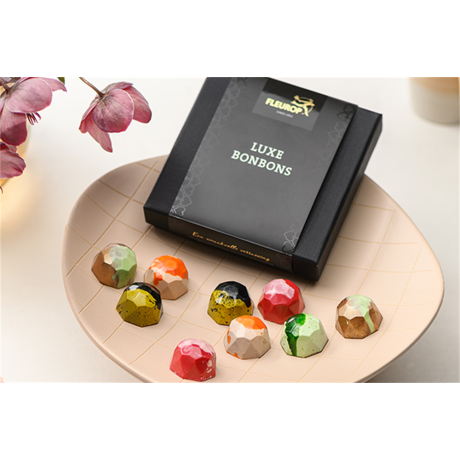 Luxe bonbons in giftbox