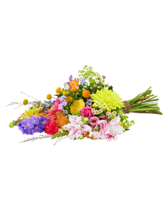 Rouwwerk Kleurenpracht - Rouwboeket