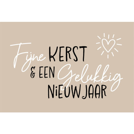 Fijne feestdagen