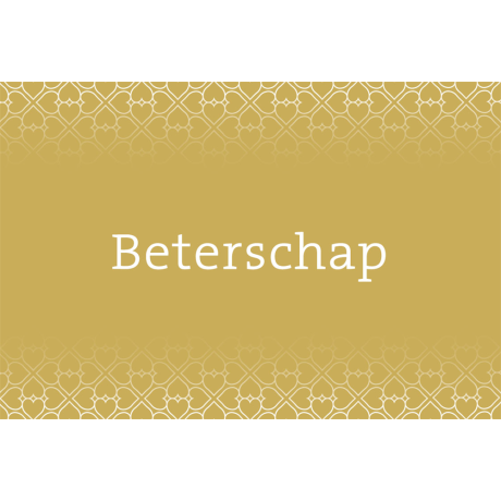 Beterschap neutraal