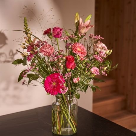 Boeket Roze pracht