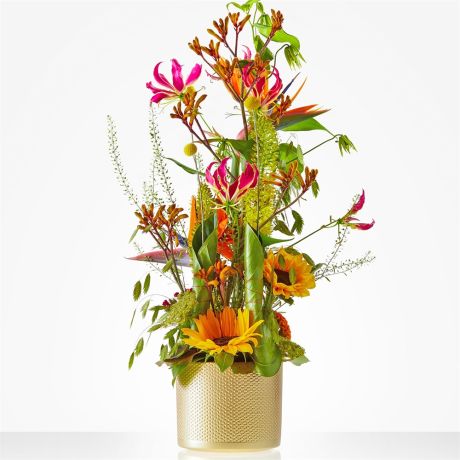 Kleurrijk bloemstuk