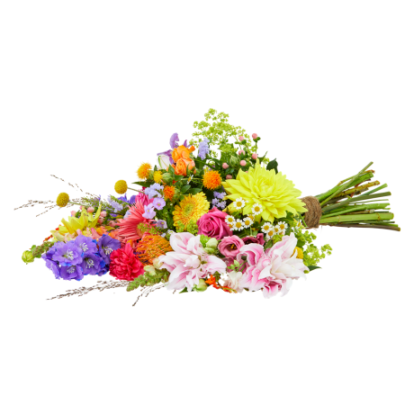 Rouwwerk Kleurenpracht - Rouwboeket