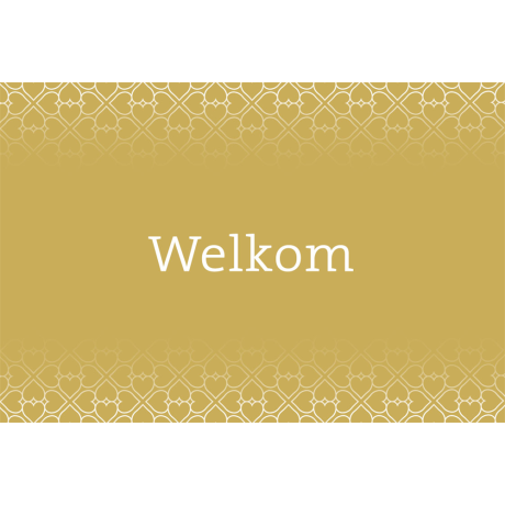 Welkom neutraal