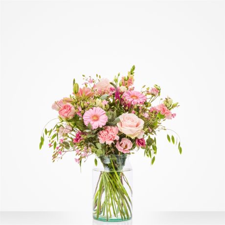 Boeket Feestelijk roze
