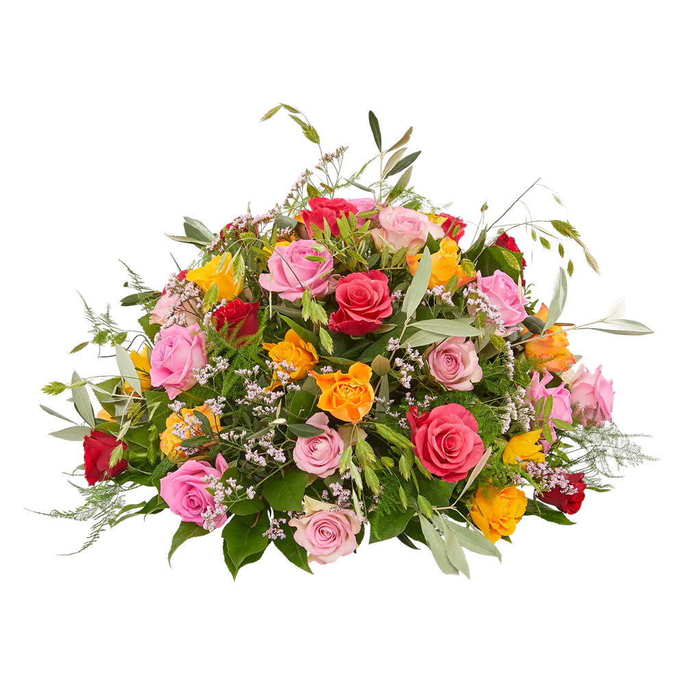 Rouwwerk Bloemenkus - Rond