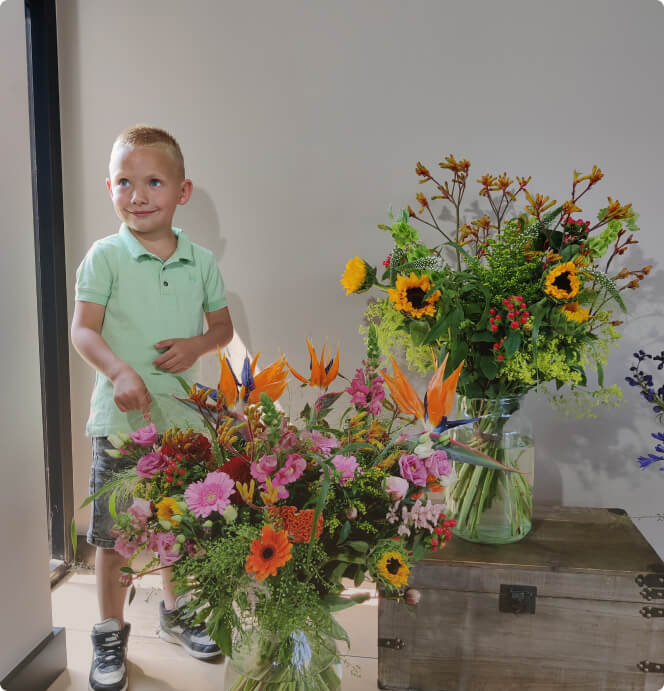 Florist Ferwoude for the most beautiful bouquets of the season